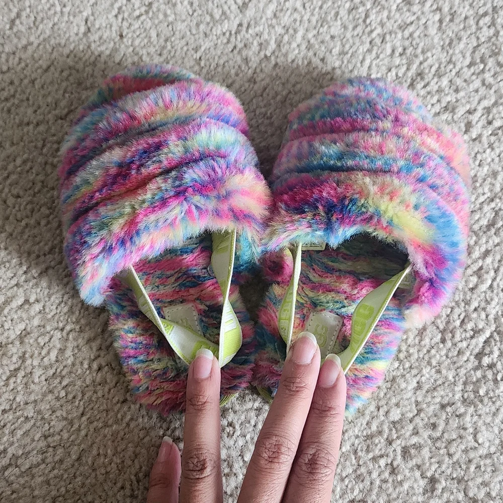 UGG Toddler's Furry Slippers